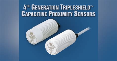 Capacitive Sensors with Tripleshield Protection from Carlo Gavazzi